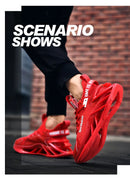 Tênis de corrida respirável de luxo masculino, tênis masculino, treinador casual, mocassins de corrida, moda