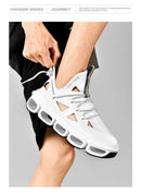 Tênis de corrida respirável de luxo masculino, Tênis Casual Masculino, Treinador de tênis, Mocassins Moda Corrida