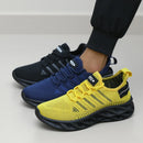Homens sapatos de malha respirável sapatos esportivos casuais tênis de treinamento de corrida secagem rápida e resistente ao desgaste estilo novo tamanos femininos