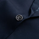 Luxo 3 peças terno de casamento masculino moda magro cor sólida negócios escritório terno define tamanho grande masculino blazer + calças + colete