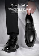 3/6/8 cm sapatos de elevador homens vestido sapatos preto couro macio aumentar sapatos formais casuais negócios oxfords terno sapatos