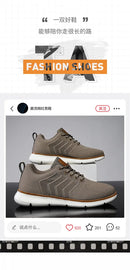 Tênis casual sapatos respirável masculino andando malha sola macia ao ar livre anti deslizamento viagem confortável tênis de corrida tenis masculino
