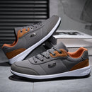 2025 sapatos masculinos primavera outono à prova dwaterproof água tênis de caminhada lazer masculino sapatos esportivos de couro antiderrapante calçado tênis para homem