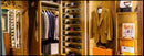 Moda masculina frisado ternos longos para casamento 3 peça conjunto único breasted baile blazers personalizado homem banquete festa smoking outfit