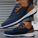 2025 sapatos masculinos primavera outono à prova dwaterproof água tênis de caminhada lazer masculino sapatos esportivos de couro antiderrapante calçado tênis para homem