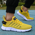 Novo verão sola macia tênis de corrida dos homens malha respirável sapatos casuais confortáveis moda versátil sapatos de exercício ao ar livre