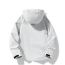 Primavera outono jaquetas casuais masculinas esportes à prova de vento à prova dwindproof água com capuz outwear casacos moda sólida zíperes ao ar livre casal jaqueta