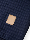 New Autumn Men's Hoodie Waffle Pattern Long Sleeve Sweatshirt Solid Color Casual Warm Pullover Outdoor Sportswear Men's Clothing