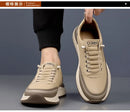 Mocassins masculinos de couro, confortáveis, respiráveis, leves, antiderrapantes, à prova d'água, sapatos casuais para atacado