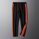 Conjunto de agasalho masculino jaqueta masculina na moda ins bordado moda masculina jaqueta calças terno de duas peças