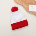 Gorro e luvas engraçados para cosplay de natal, 2 peças, chapéu de malha clássico quente unissex de inverno, Halloween, acessórios de fantasia de ano novo
