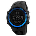 Relógio esportivo militar eletrônico masculino, luminoso, multifunções, LED, digital, relógio de pulso para meninos, estudantes, adolescentes, crianças