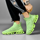 Tênis de corrida respirável de luxo masculino, Tênis Casual Masculino, Treinador de tênis, Mocassins Moda Corrida
