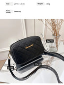 Bolsa Transversal Feminina Versátil Homefish 1PCS Modelos Primavera Simples Casual Grande Capacidade Alta Qualidade com Alça de Ombro