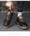 Sapatos casuais masculinos sem cadarço para todas as estações, novos, respiráveis, leves, com sola macia, para caminhada ao ar livre, sapatos brancos para estudantes.
