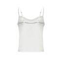 Camisola feminina sexy para primavera e verão, estilo europeu e americano, com pregas e ajuste slim.