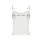 Camisola feminina sexy para primavera e verão, estilo europeu e americano, com pregas e ajuste slim.