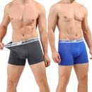 4pcs boxer shorts homem calcinha masculina boxer roupa interior de algodão para o sexo masculino casal sexy conjunto calecon tamanho grande lote macio