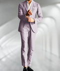 Green Linen Male Suits Wedding Tuxedo Business Fashion Blazer Sets Custom Made Two Pieces (Jacket+Pants) Conjuntos De Chaqueta
