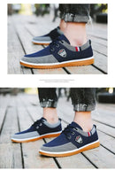 Melhor venda sapatos casuais masculinos vulcanizados mocassins de trabalho malha leve homem sapatos esportivos sapatos de lona para homem