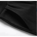 Calças de jogging femininas com cordão, casuais e confortáveis com bolsos, calças esportivas de cintura média, adequadas para todas as estações