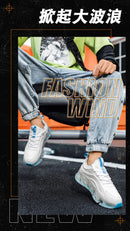 Tênis de corrida respirável de luxo masculino, tênis masculino, treinador casual, mocassins de corrida, moda