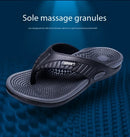 Sandálias masculinas leves de EVA com sola de massagem, opções multicoloridas, chinelos deslizantes de tamanho grande para praia, uso diário em casa ao ar livre