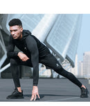 KELME Camisetas masculinas para corrida, camisas de compressão, musculação, esportes, mangas compridas, exercícios, treino, fitn