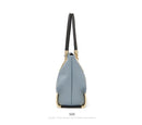 Bolsa feminina de couro genuíno foxer, design elegante e luxuoso, bolsa de ombro feminina, bolsa tote de grande capacidade, melhor presente para mãe, esposa