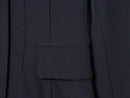 ETJ 2025 novo design de moda feminina corte tridimensional gola alta jaqueta de terno fino e calças casuais combinando