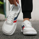 Sapatos baixos simples e elegantes de pés largos para homens e mulheres, sapatos casuais 2025 verão sapatos esportivos resistentes ao desgaste skate
