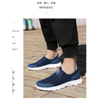 Yrzl novos tênis de corrida para homens respirável sapatos esportivos de pouco peso moda verão respirável tênis para homem plus size 39-46
