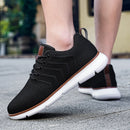 Tênis casual sapatos respirável masculino andando malha sola macia ao ar livre anti deslizamento viagem confortável tênis de corrida tenis masculino