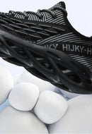 Tênis de corrida respirável de luxo masculino, tênis masculino, treinador casual, mocassins de corrida, moda