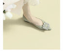 Sapatos Femininos de Bico Fino e Sola Baixa, Elegantes e Confortáveis, Estilo Coreano para Uso Diário na Primavera e Outono