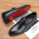 Designer masculino sapatos de couro marca luxo sola vermelha formal moda negócios diário casual festa banquete brogue vestido sapatos casamento