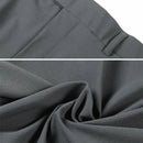 Calças de vestido dos homens novo fino respirável sólido casual alta elástica magro ajuste terno calças streetwear roupas masculinas