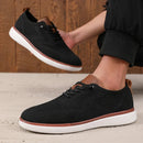 Moda avant garde sapatos esportivos masculinos malha respirável aparência na moda sapatos planos versátil rua sapatos casuais