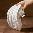 À prova dwaterproof água eva peludo mules chinelos feminino 2025 inverno fivela de metal quente chinelos de pelúcia macio fundo grosso não deslizamento slides internos