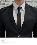 Terno atualizar o novo tecido masculino negócios cavalheiro moda fino trabalho cor sólida plus size vestido justo casamento melhor homem terno