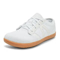Tênis descalço minimalista masculino, ajuste largo, sola zero, relaxamento ideal, treinador cruzado masculino, sapatos descalços, caixa de dedo largo