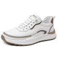 Mocassins masculinos de couro, confortáveis, respiráveis, leves, antiderrapantes, à prova d'água, sapatos casuais para atacado