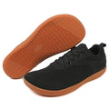 Tênis descalço minimalista masculino, ajuste largo, sola zero, relaxamento ideal, treinador cruzado masculino, sapatos descalços, caixa de dedo largo