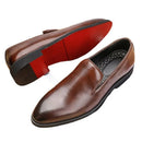 Designer masculino sapatos de couro marca luxo sola vermelha formal moda negócios diário casual festa banquete brogue vestido sapatos casamento