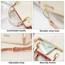 Bolsa de Ombro Feminina FOXER em Couro Rachado, Bolsa Elegante, Nova Bolsa Tote Grande Feminina 2026, Bolsa Transversal de Design Luxuoso