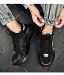 Tênis de corrida respirável de luxo masculino, tênis masculino, treinador casual, mocassins de corrida, moda