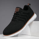Tênis casual sapatos respirável masculino andando malha sola macia ao ar livre anti deslizamento viagem confortável tênis de corrida tenis masculino