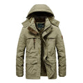 Men Hooded Long Down Jackets Casual Overcoats Warm Parkas Quality Male Winter Jackets Outdoor Long Coats Winter Clothing 6XL