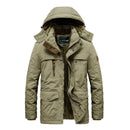 Men Hooded Long Down Jackets Casual Overcoats Warm Parkas Quality Male Winter Jackets Outdoor Long Coats Winter Clothing 6XL