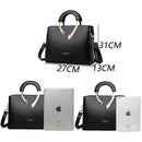2026 novo estilo crossbody saco médio mãe saco lichia padrão grande macio plutônio fechamento com zíper uso diário moda senhoras bolsa sac